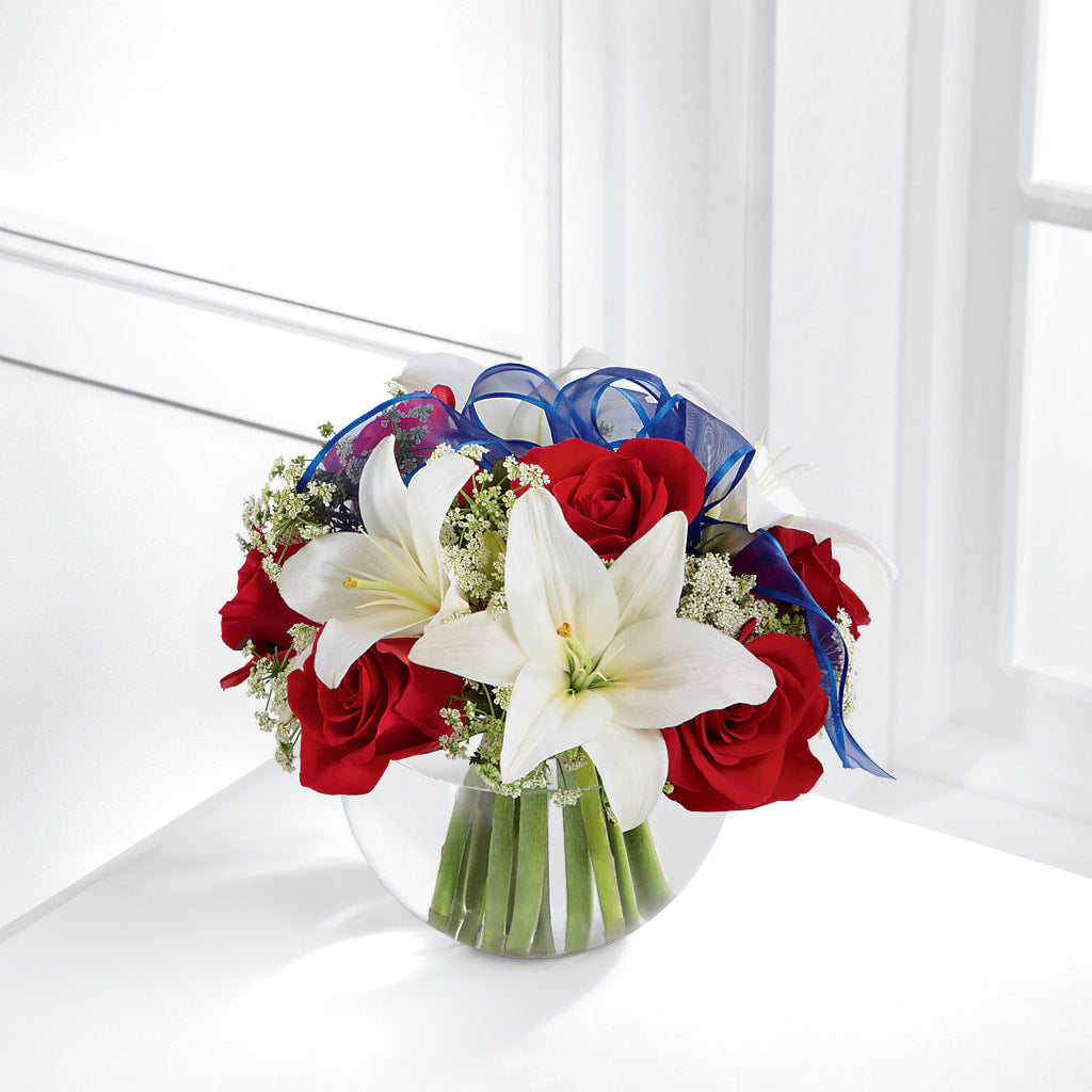 Independence Bouquet – Velvet Leaf And Stem, Las Vegas NV