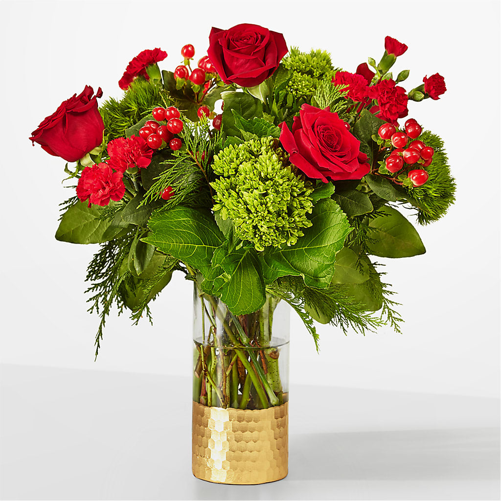 Plaid Throw Bouquet – Velvet Leaf And Stem, Las Vegas NV