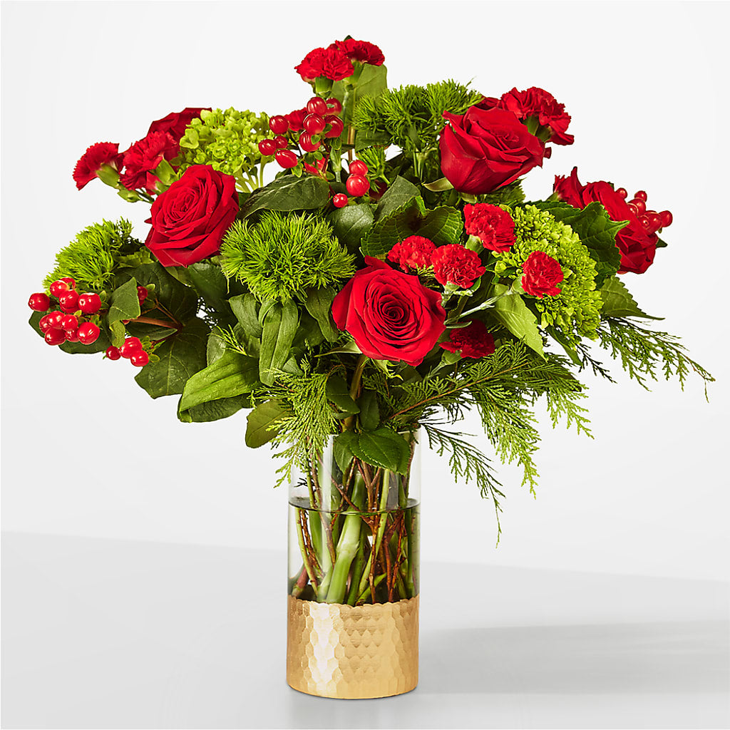 Plaid Throw Bouquet – Velvet Leaf And Stem, Las Vegas NV