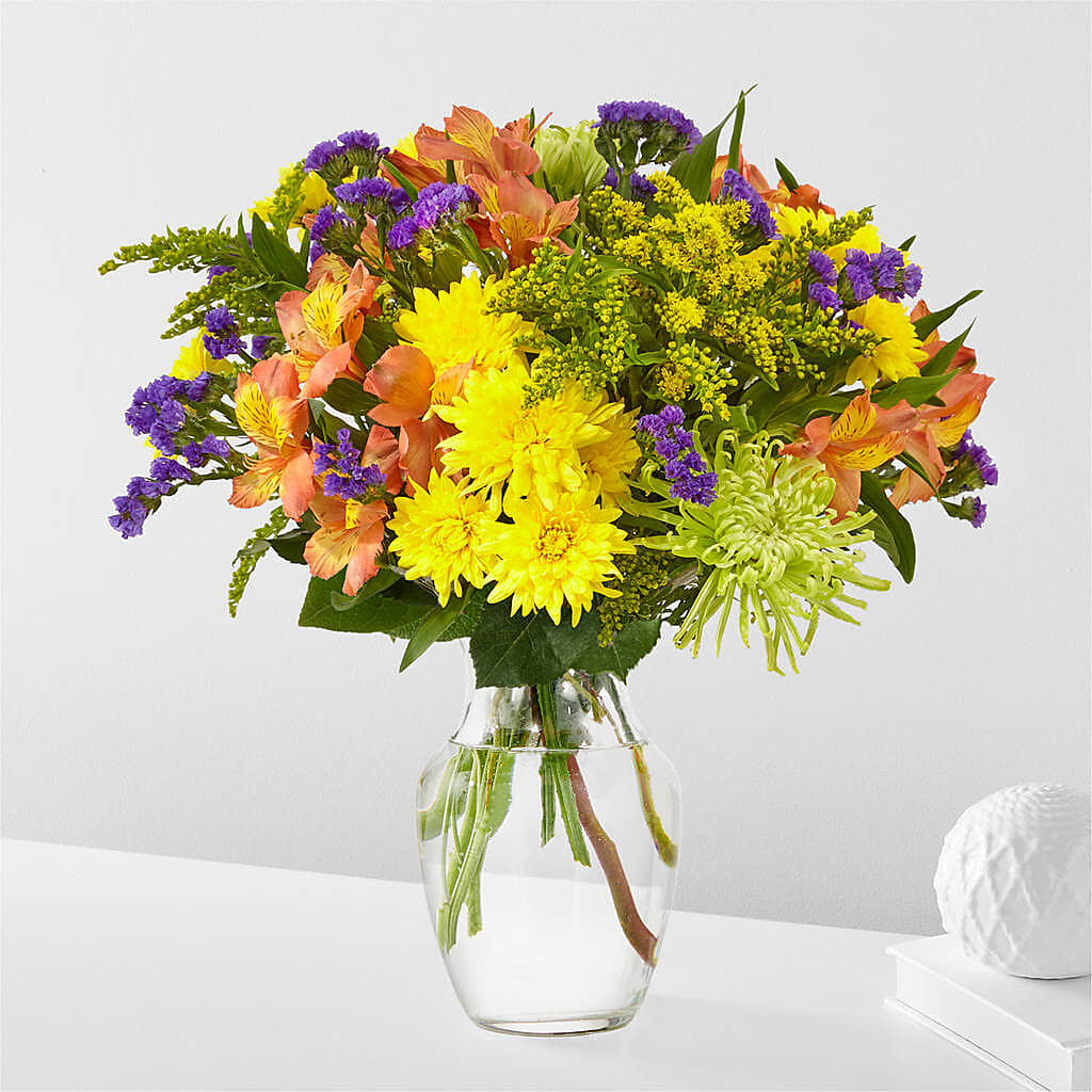 Marmalade Skies Bouquet – Velvet Leaf And Stem, Las Vegas NV