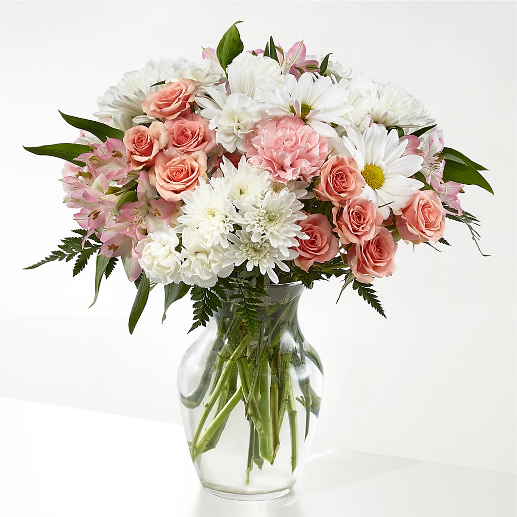 Blush Crush Bouquet – Velvet Leaf And Stem, Las Vegas NV