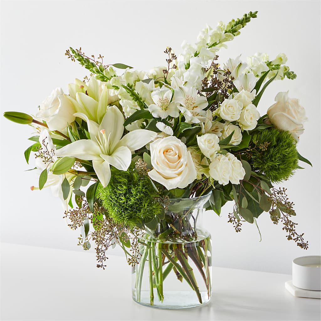 Fresh Linen Bouquet – Velvet Leaf And Stem, Las Vegas NV