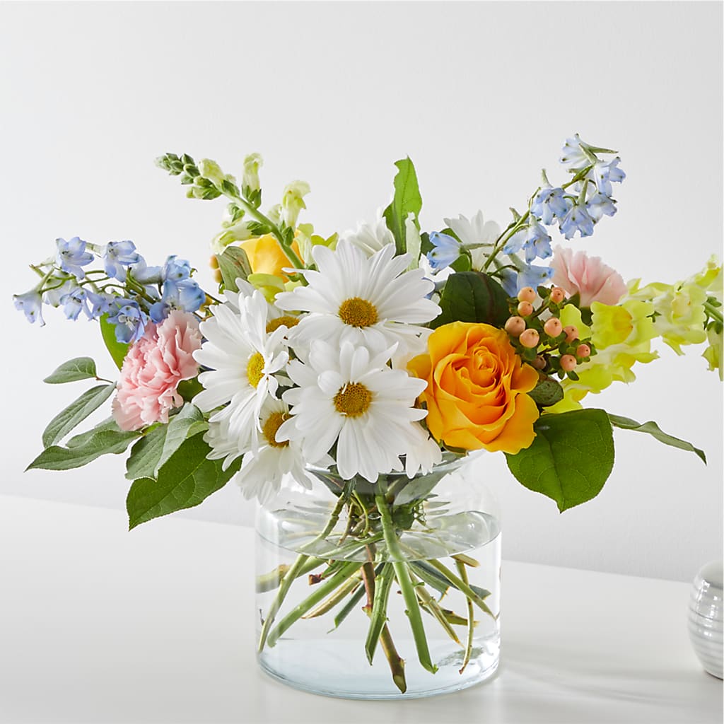 Sun Salutation Bouquet – Velvet Leaf And Stem, Las Vegas NV