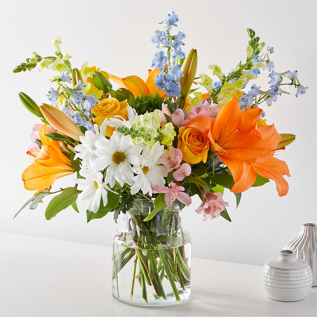 Sun Salutation Bouquet – Velvet Leaf And Stem, Las Vegas NV