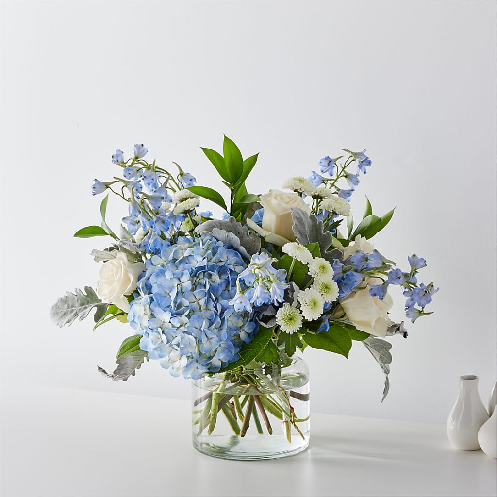 Coastal Blossom Bouquet – Velvet Leaf And Stem, Las Vegas NV