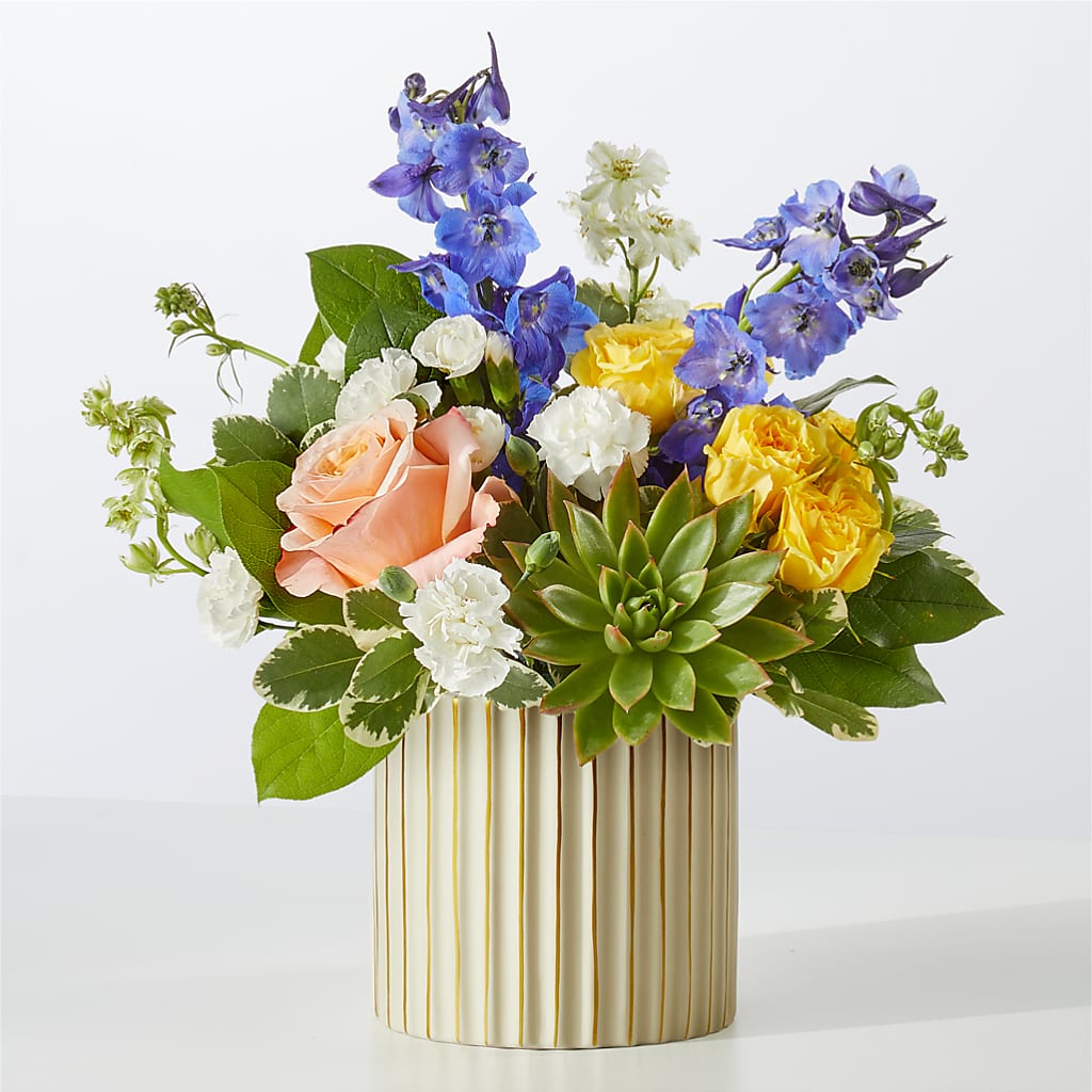 Cobalt Reverie Bouquet – Velvet Leaf And Stem, Las Vegas NV