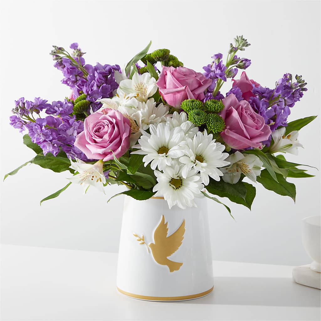 Garden of Peace Bouquet – Velvet Leaf And Stem, Las Vegas NV