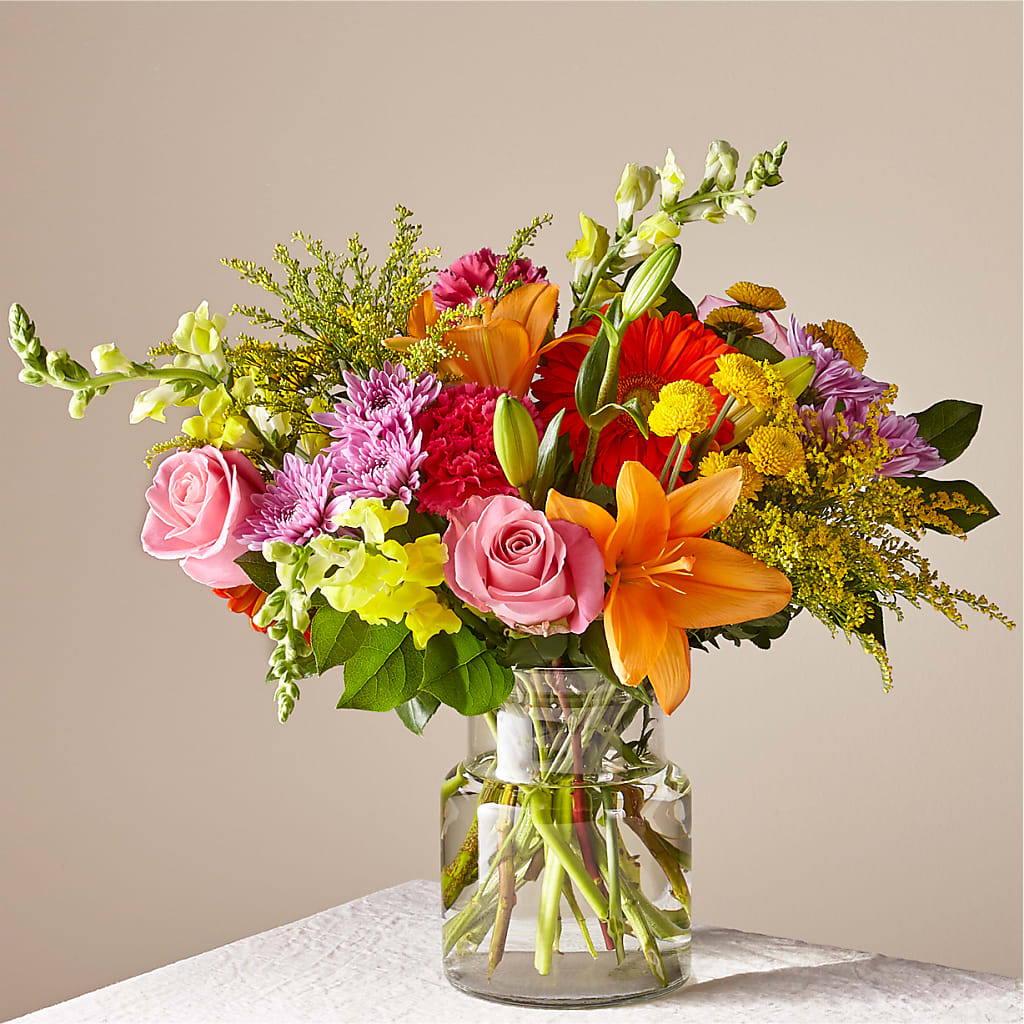 Party Punch Bouquet – Velvet Leaf And Stem, Las Vegas NV