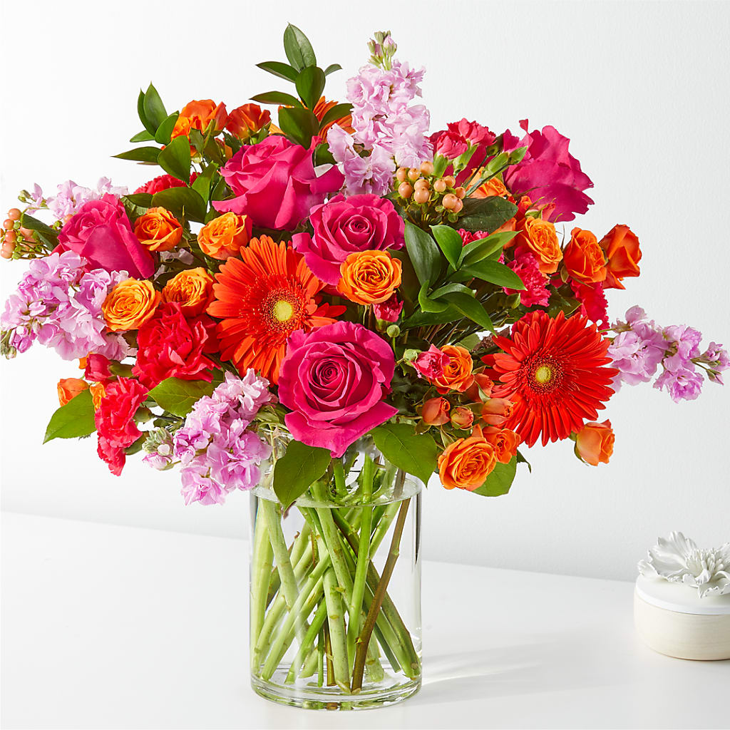 Fiesta Bouquet – Velvet Leaf And Stem, Las Vegas NV