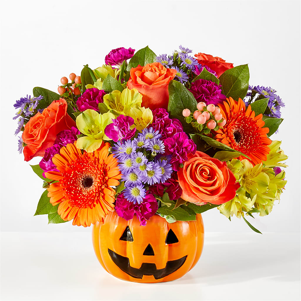 Tricks & Treats Pumpkin – Velvet Leaf And Stem, Las Vegas NV