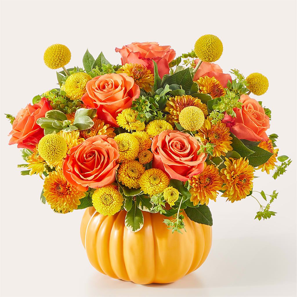 Gourdgeous Pumpkin – Velvet Leaf And Stem, Las Vegas NV