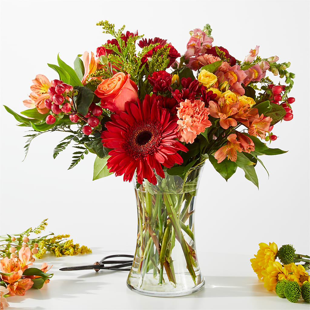 Fall Delight – A Florist Original – Velvet Leaf And Stem, Las Vegas NV