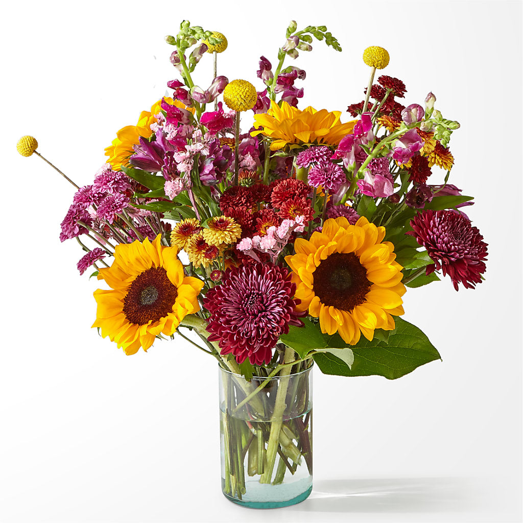 Pop of Whimsy Bouquet – Velvet Leaf And Stem, Las Vegas NV