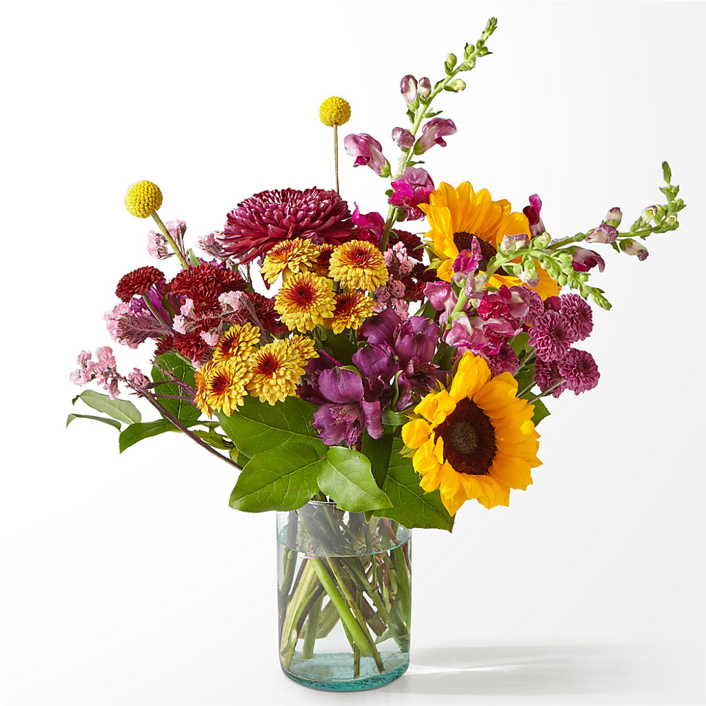Pop of Whimsy Bouquet – Velvet Leaf And Stem, Las Vegas NV
