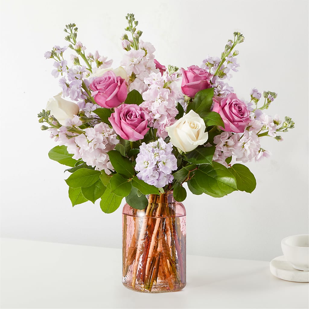 Springtime Spritz Bouquet – Velvet Leaf And Stem, Las Vegas NV