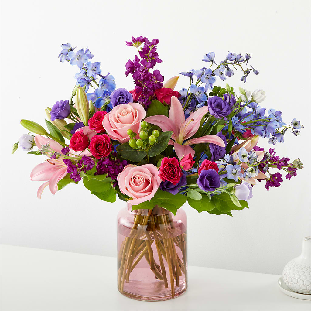 Breezy Meadows Bouquet – Velvet Leaf And Stem, Las Vegas NV