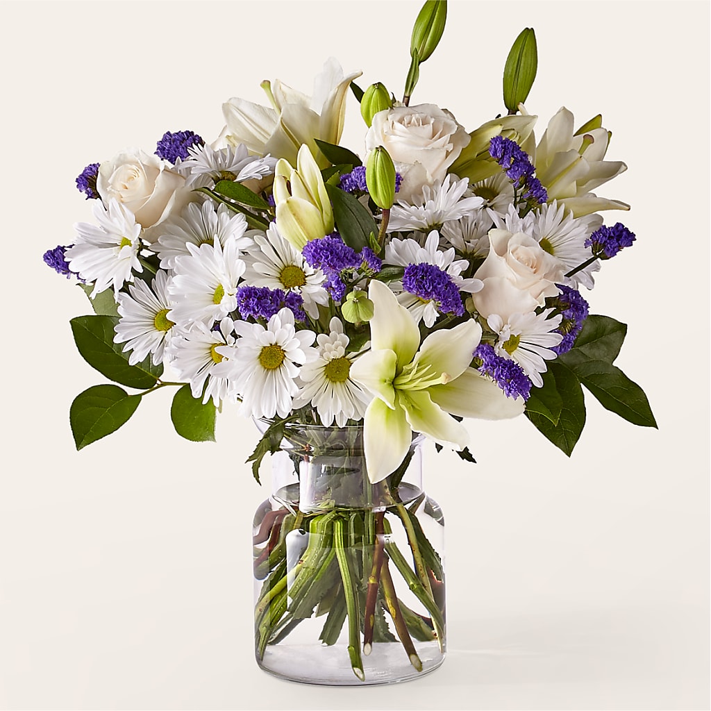 Beyond Blue Bouquet – Velvet Leaf And Stem, Las Vegas NV