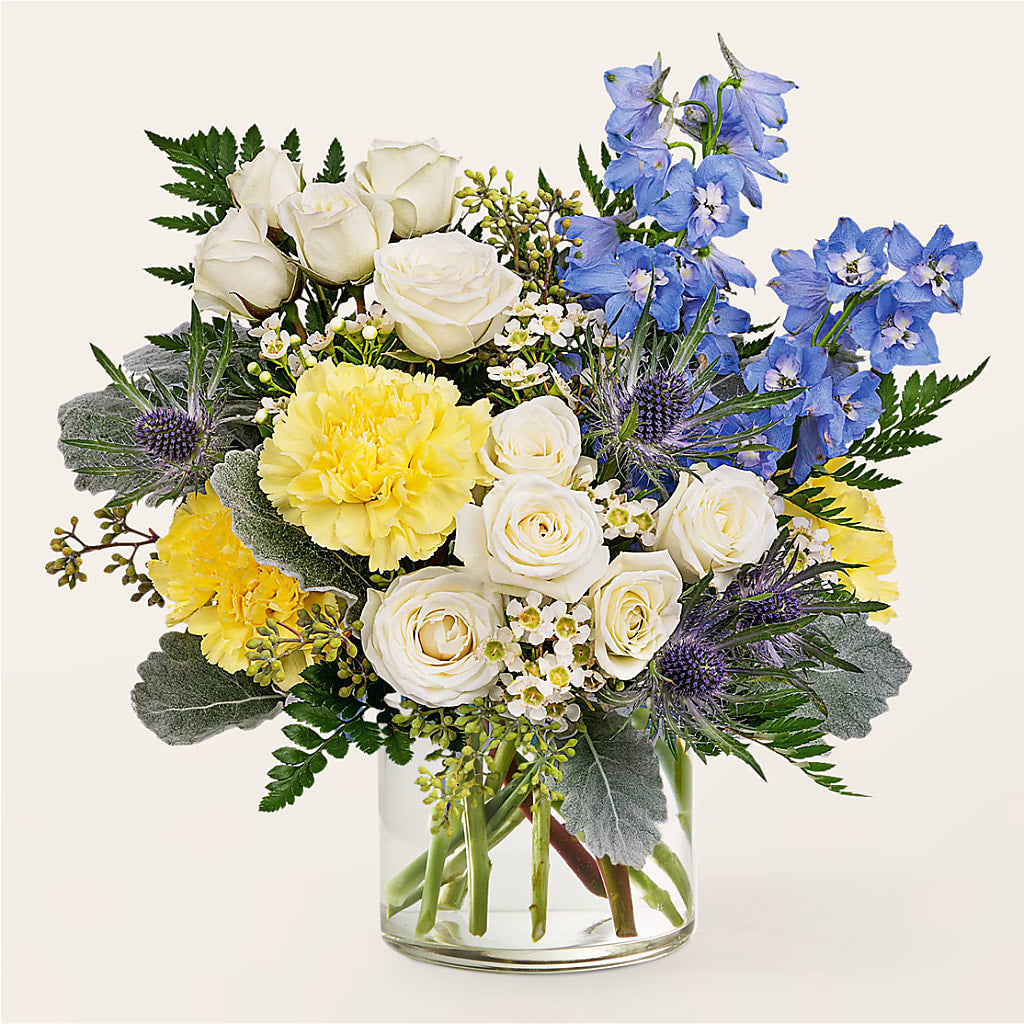 Lemon Sorbet Bouquet – Velvet Leaf And Stem, Las Vegas NV