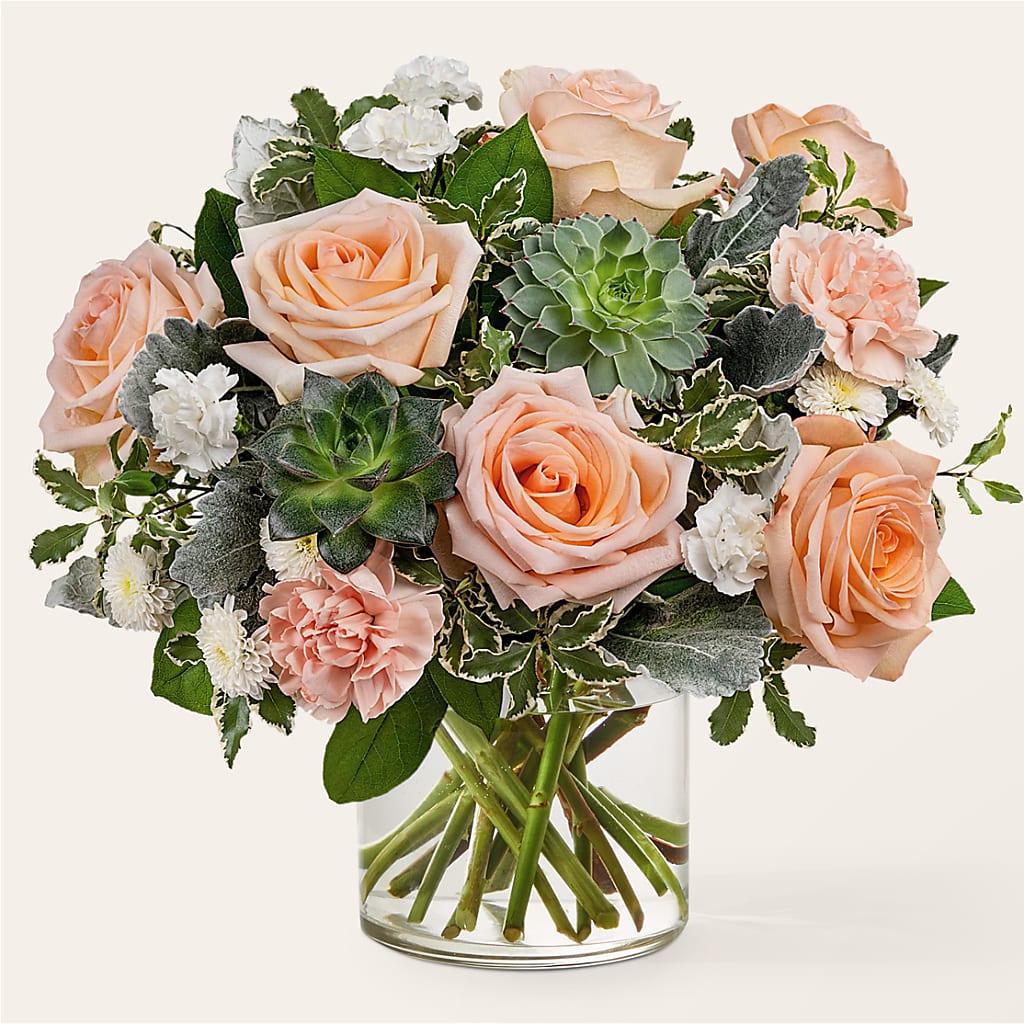 Sweet Tea Bouquet – Velvet Leaf And Stem, Las Vegas NV