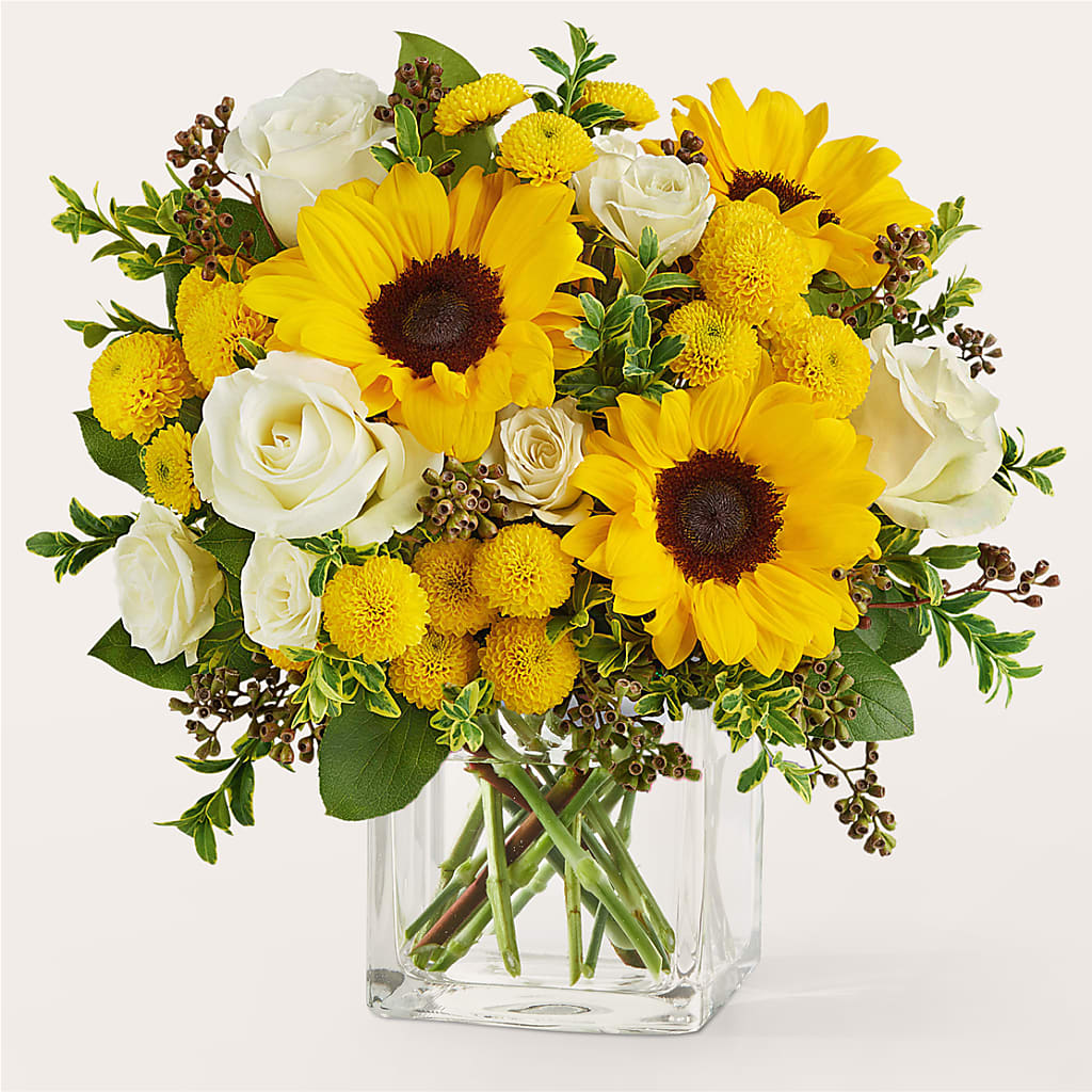 Luminous Morning Bouquet – Velvet Leaf And Stem, Las Vegas NV