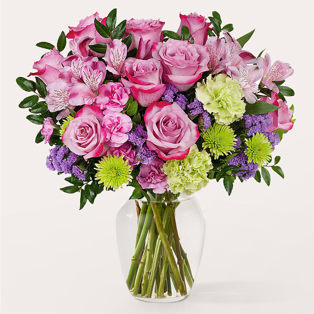 Morning Dew Bouquet – Velvet Leaf And Stem, Las Vegas NV