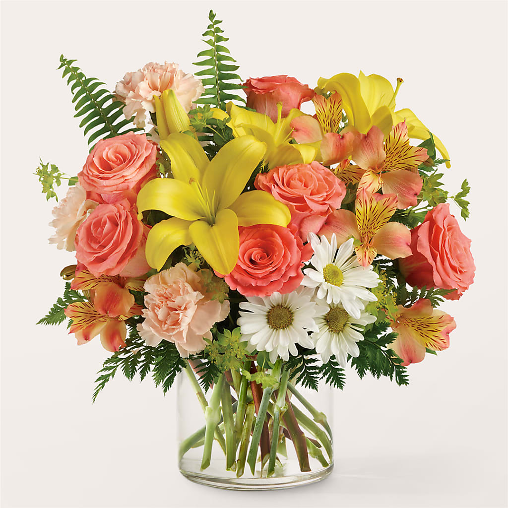 Sunset Strip Bouquet – Velvet Leaf And Stem, Las Vegas NV