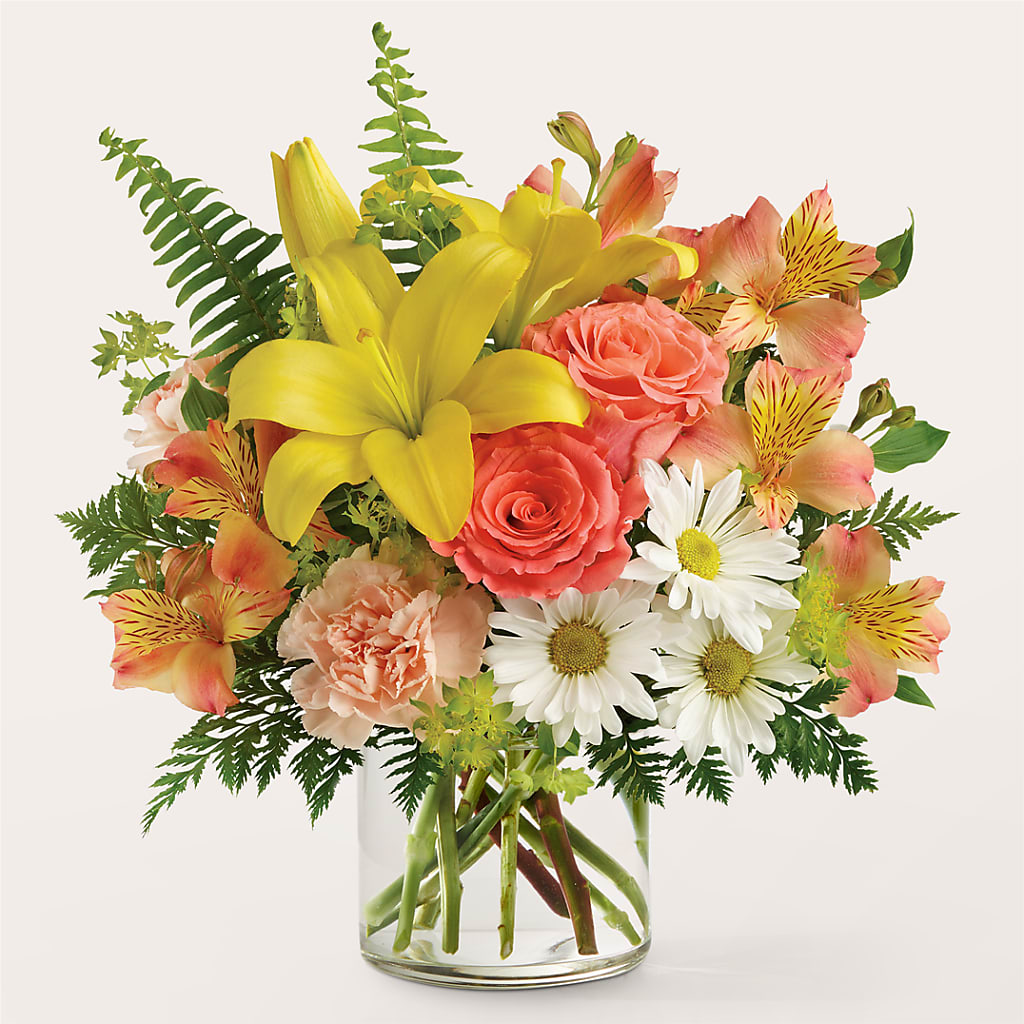 Sunset Strip Bouquet – Velvet Leaf And Stem, Las Vegas NV