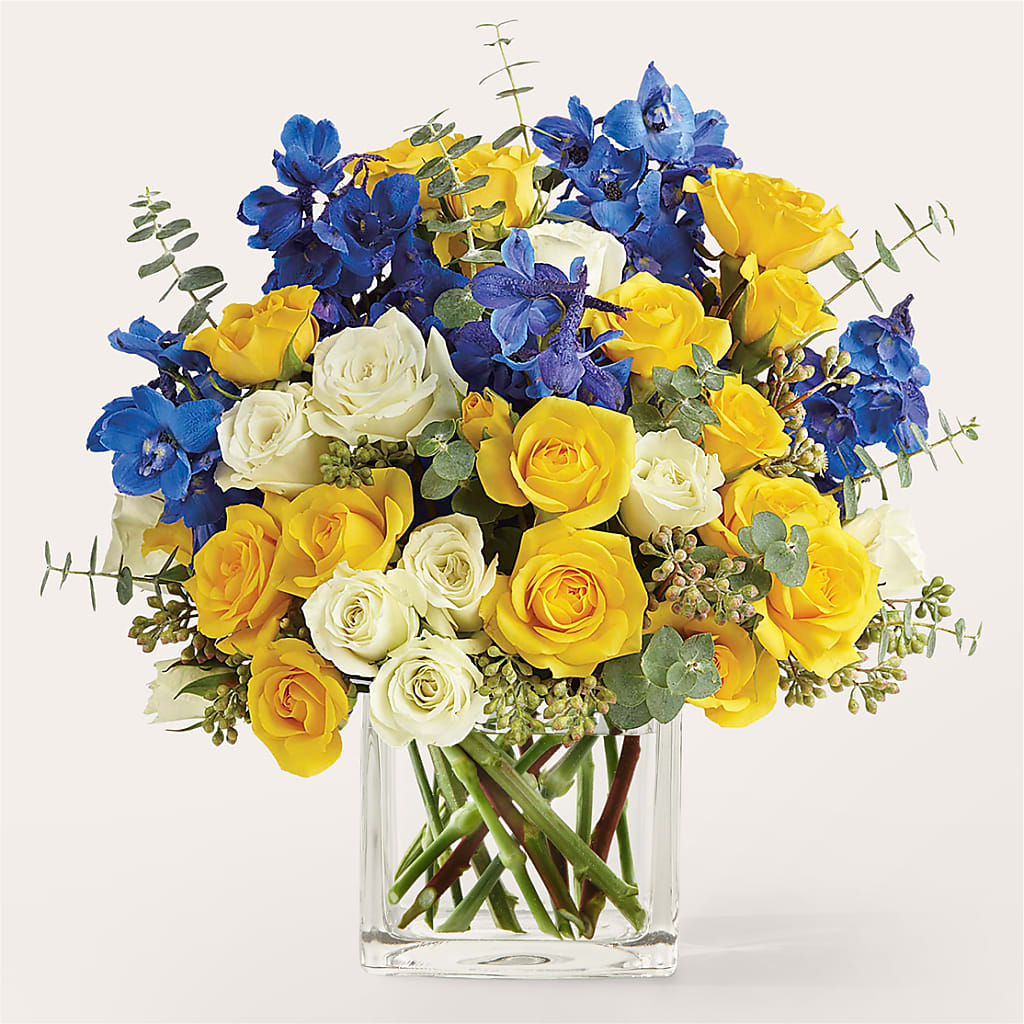 Sparkling Citrine Bouquet – Velvet Leaf And Stem, Las Vegas NV