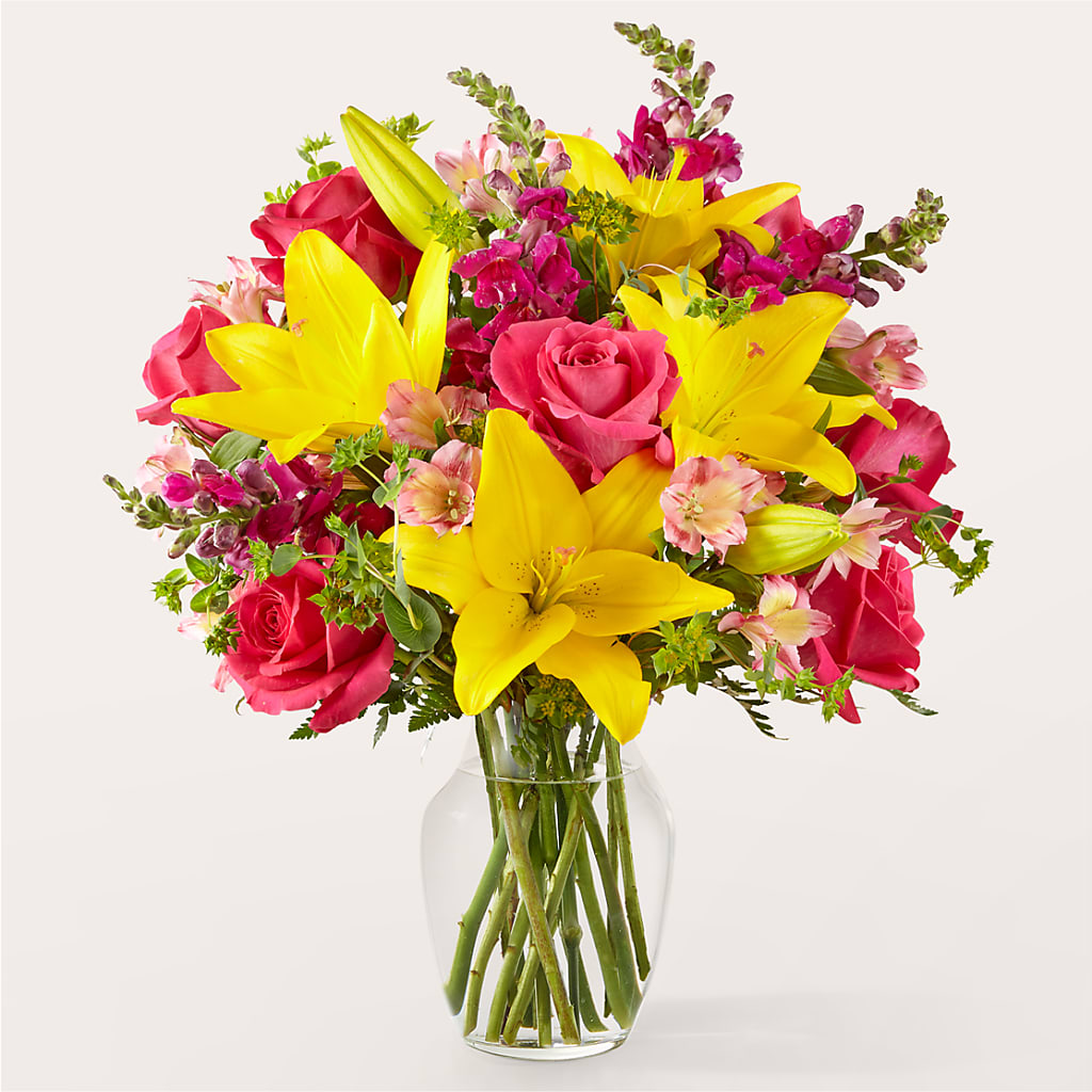 Lovely Day Bouquet – Velvet Leaf And Stem, Las Vegas NV