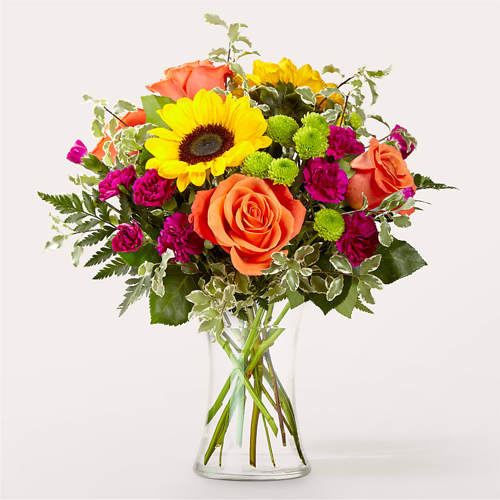 Warmth & Light Bouquet – Velvet Leaf And Stem, Las Vegas NV