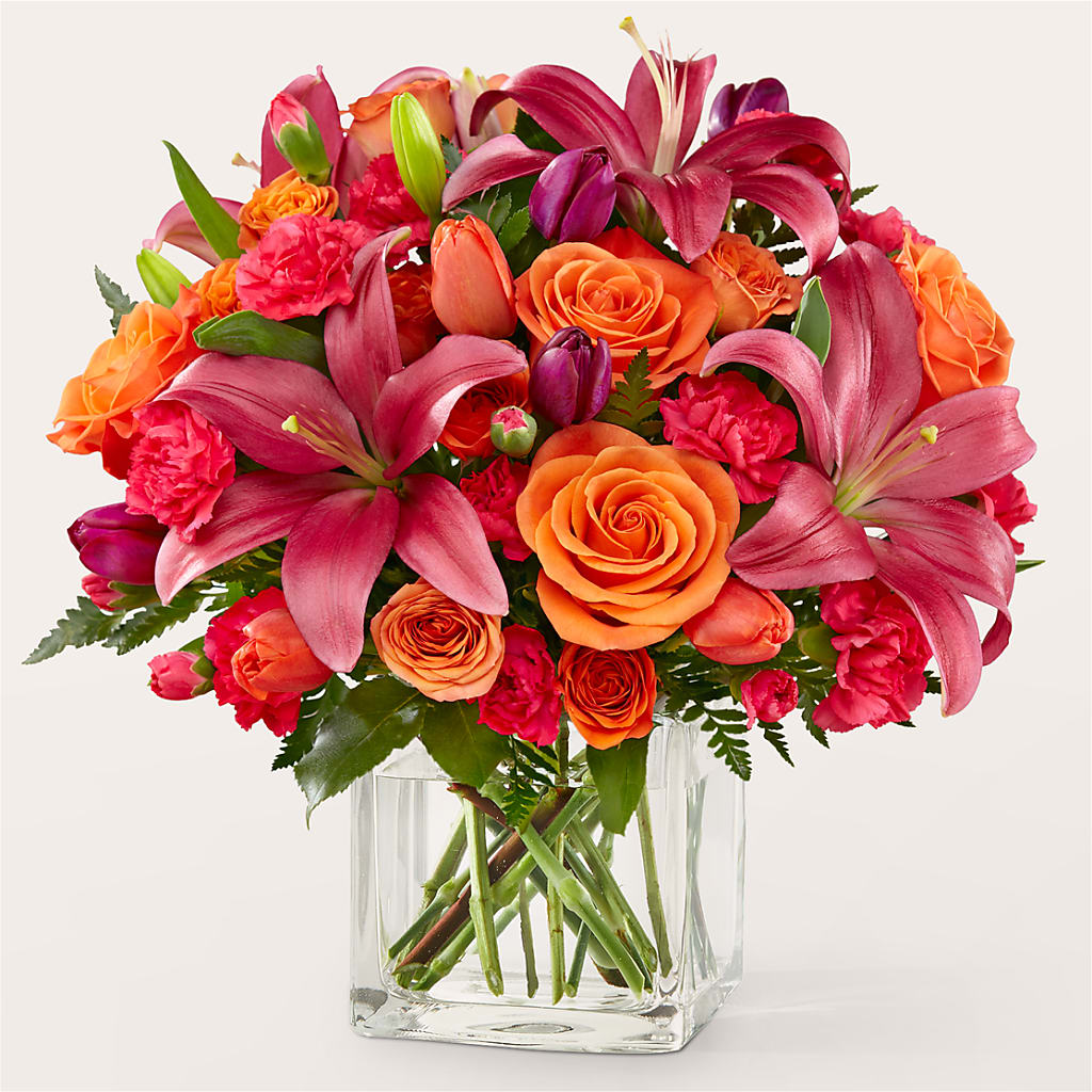 Lucky Lily Bouquet – Velvet Leaf And Stem, Las Vegas NV