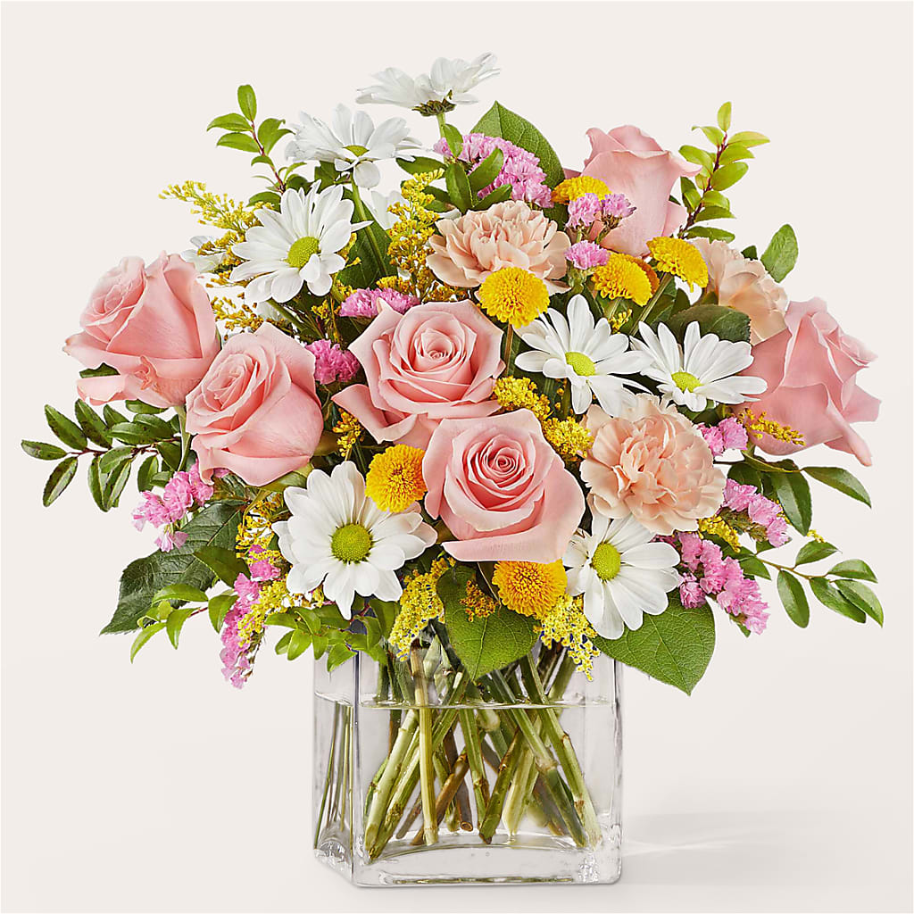 Country Cottage Bouquet – Velvet Leaf And Stem, Las Vegas NV