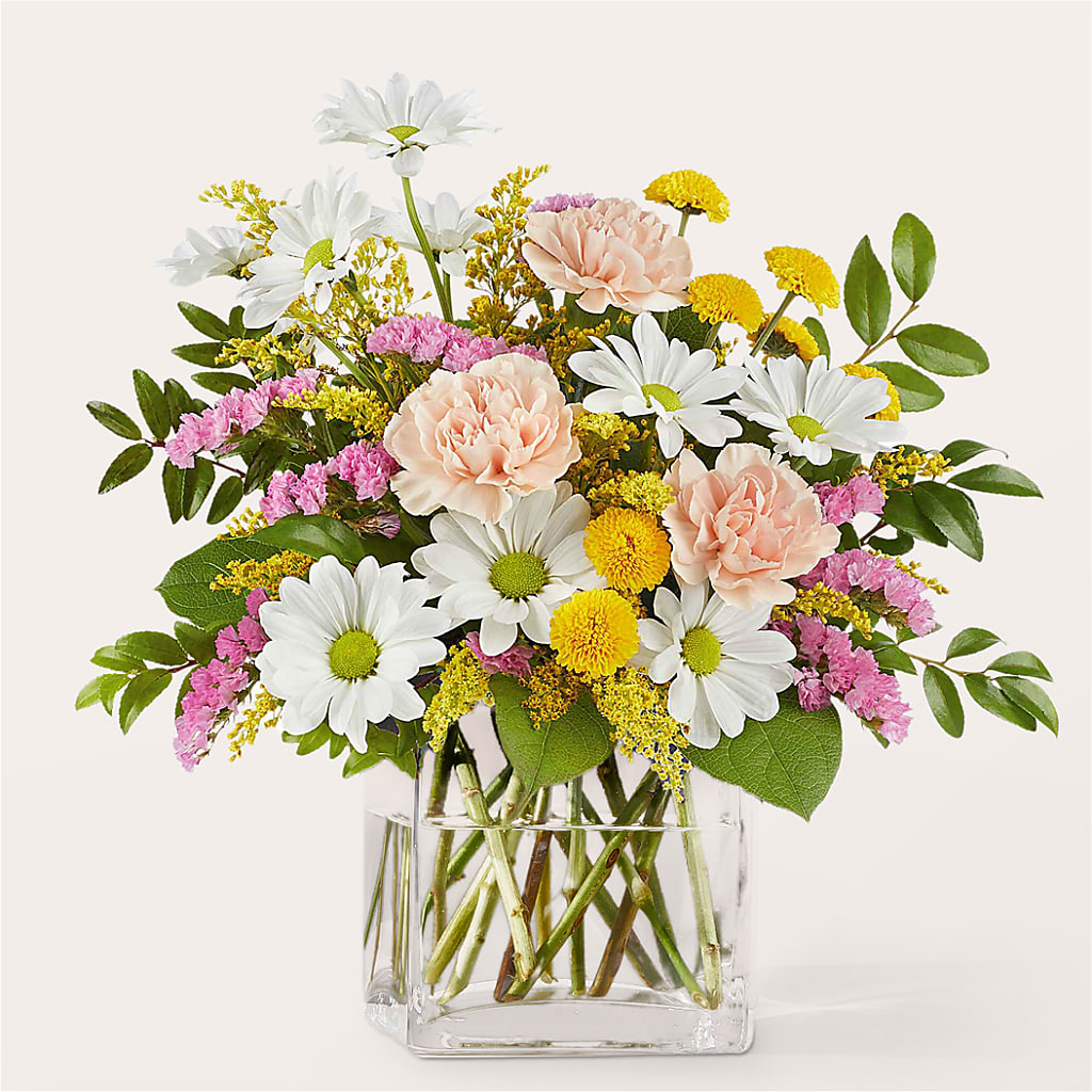 Country Cottage Bouquet – Velvet Leaf And Stem, Las Vegas NV