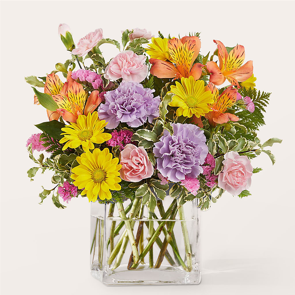 Shades of Happiness Bouquet – Velvet Leaf And Stem, Las Vegas NV