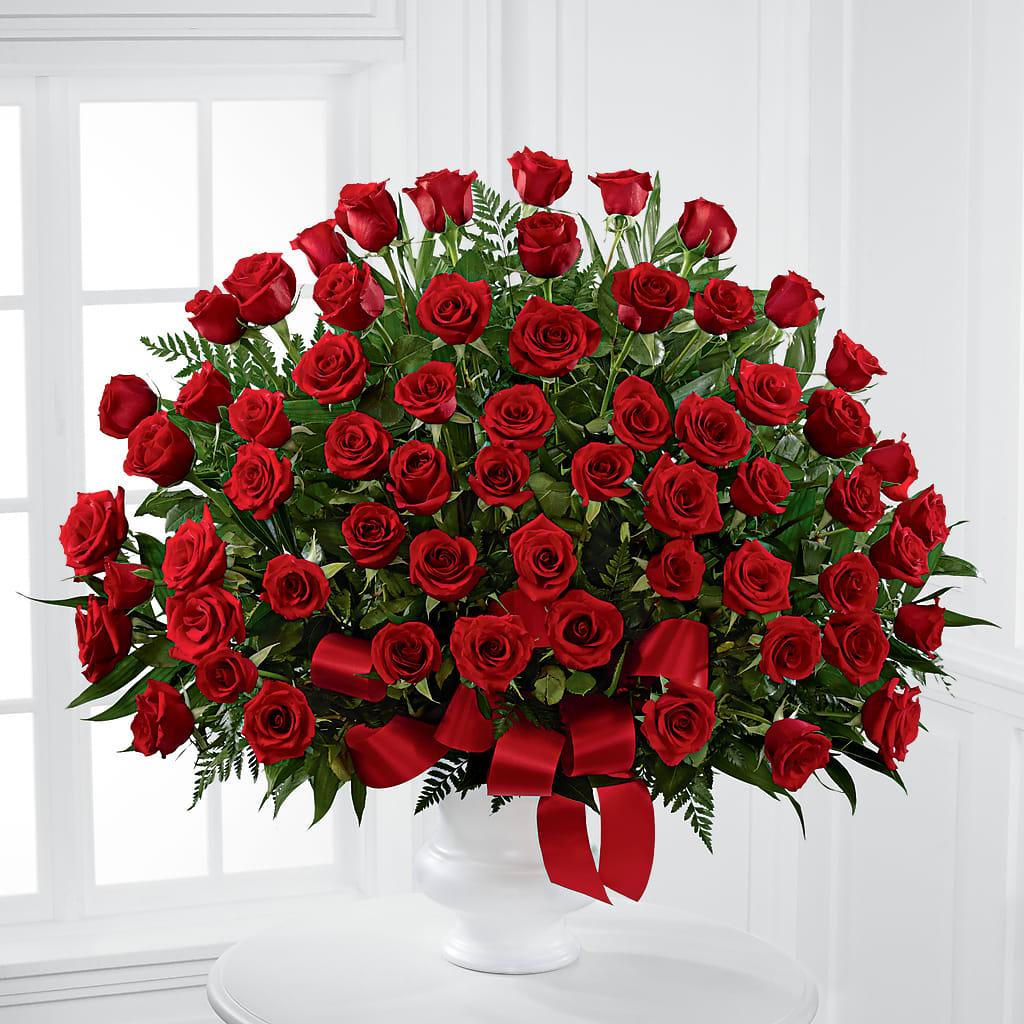 Blessed with Love Arrangement – Velvet Leaf And Stem, Las Vegas NV