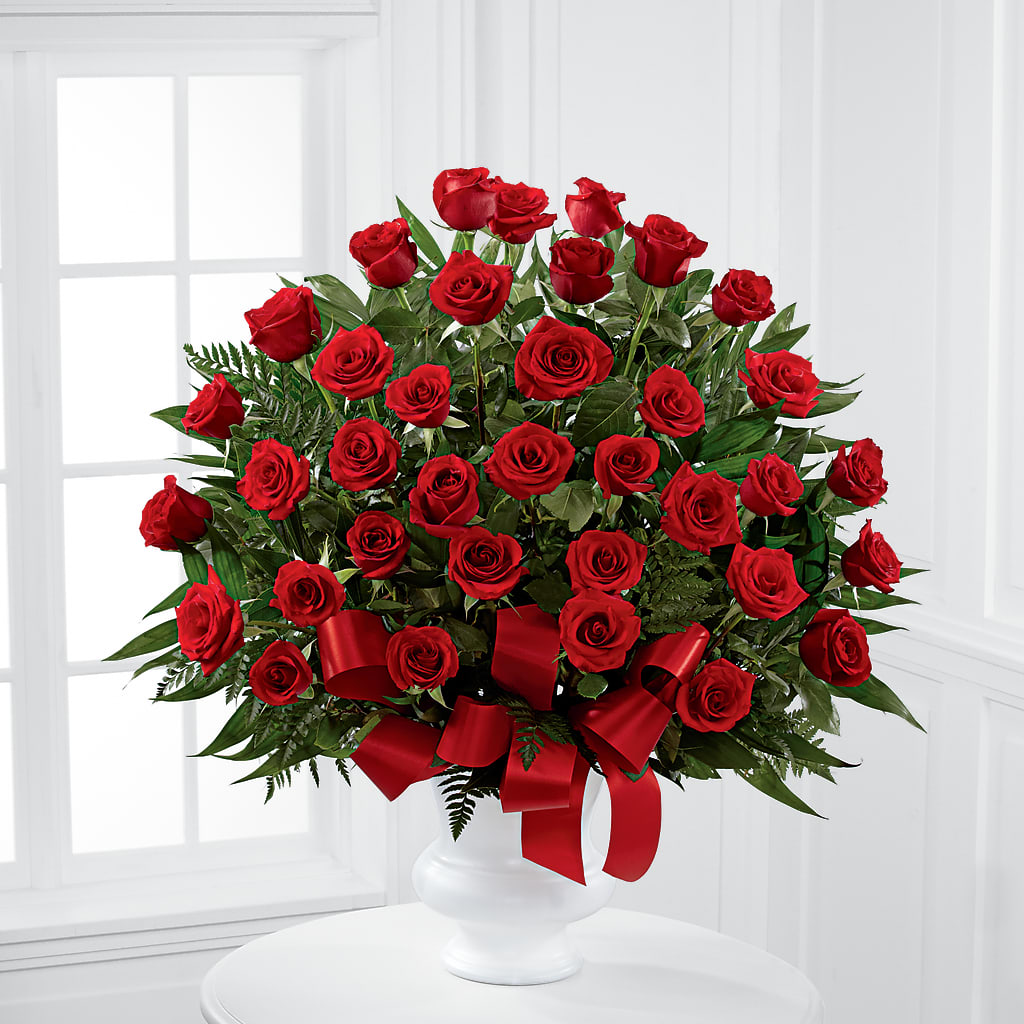 Blessed with Love Arrangement – Velvet Leaf And Stem, Las Vegas NV