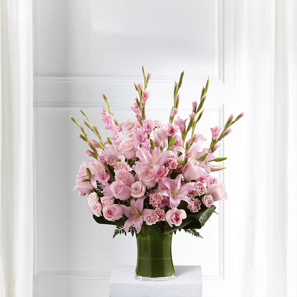 Lovely Tribute Bouquet – Velvet Leaf And Stem, Las Vegas NV
