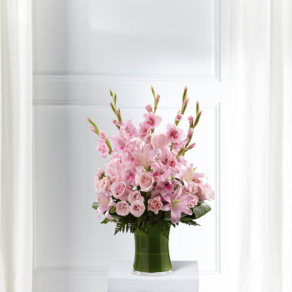 Lovely Tribute Bouquet – Velvet Leaf And Stem, Las Vegas NV