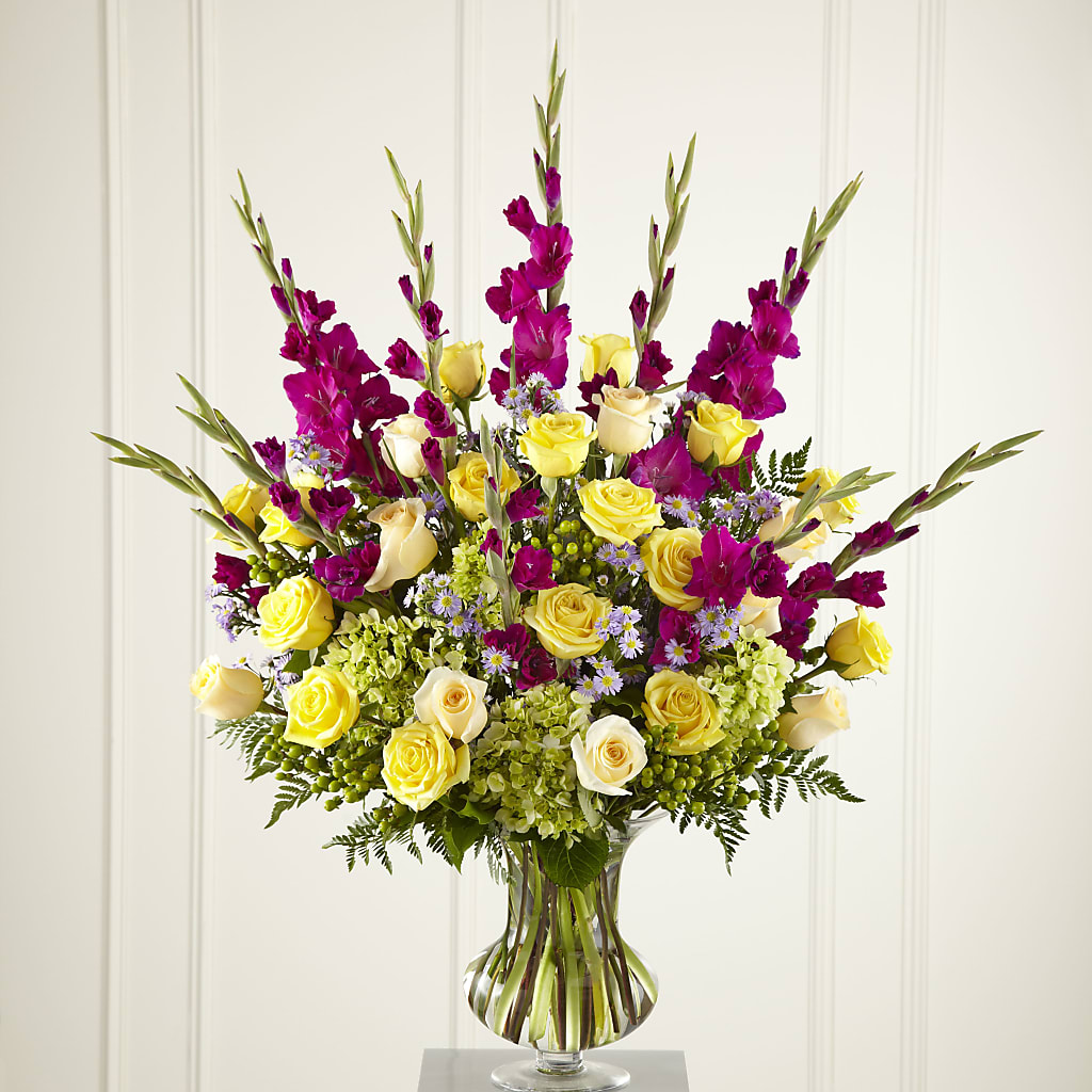 Loveliness Arrangement – Velvet Leaf And Stem, Las Vegas NV