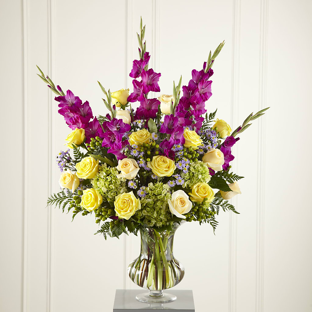 Loveliness Arrangement – Velvet Leaf And Stem, Las Vegas NV