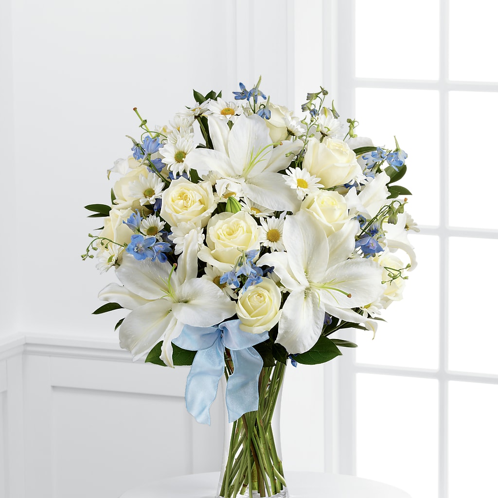 Sweet Peace Bouquet – Velvet Leaf And Stem, Las Vegas NV