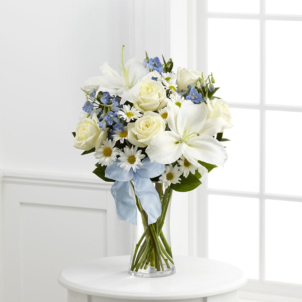 Sweet Peace Bouquet – Velvet Leaf And Stem, Las Vegas NV