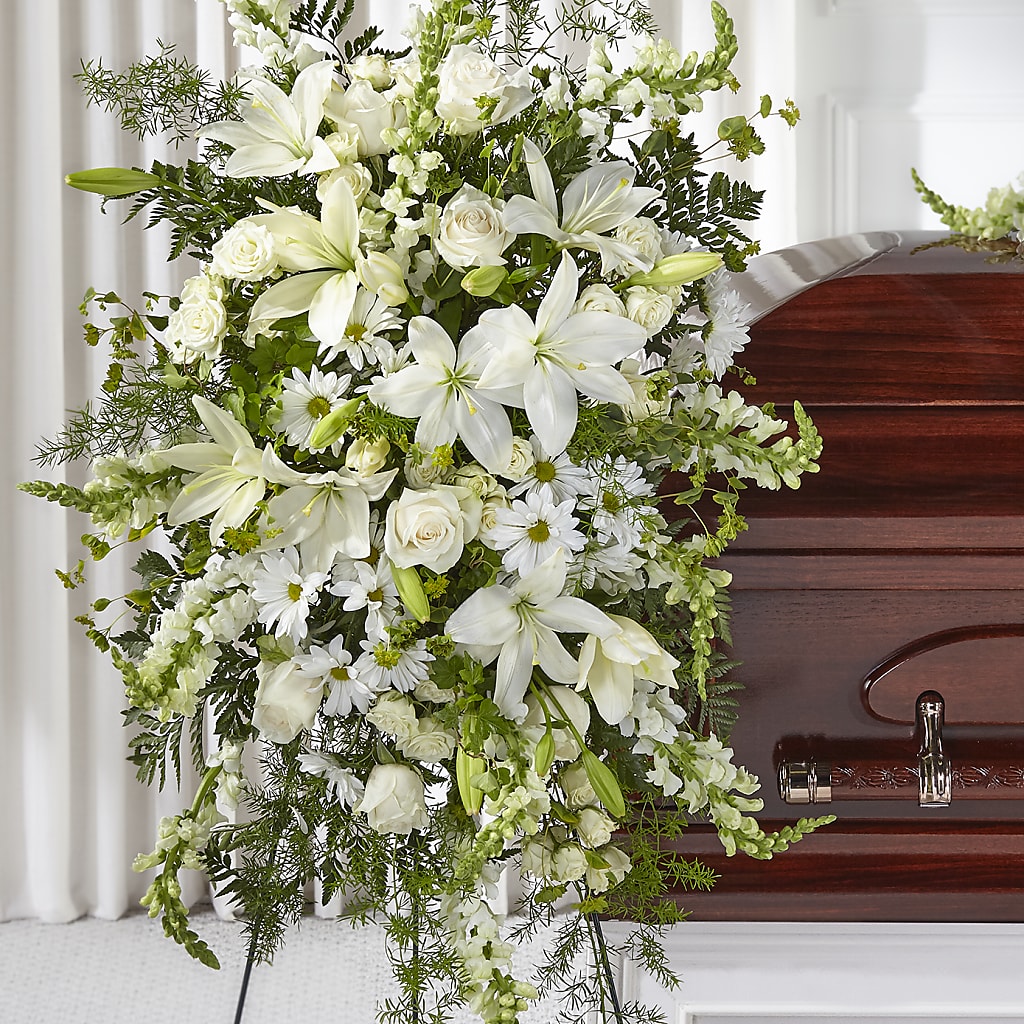 Loving Thoughts Standing Spray – Velvet Leaf And Stem, Las Vegas NV