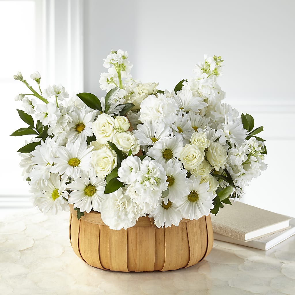 Graceful Garden Basket – Velvet Leaf And Stem, Las Vegas NV