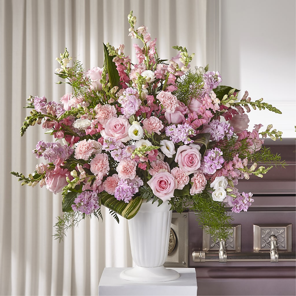 Divine Comfort Arrangement – Velvet Leaf And Stem, Las Vegas NV