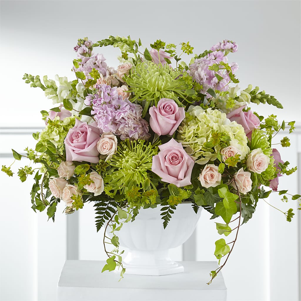 Radiant Embrace Arrangement – Velvet Leaf And Stem, Las Vegas NV