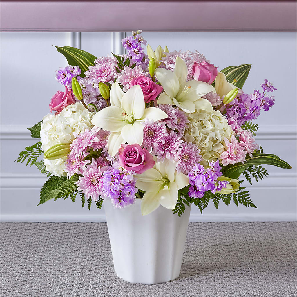 Heaven Sent Floor Basket – Velvet Leaf And Stem, Las Vegas NV