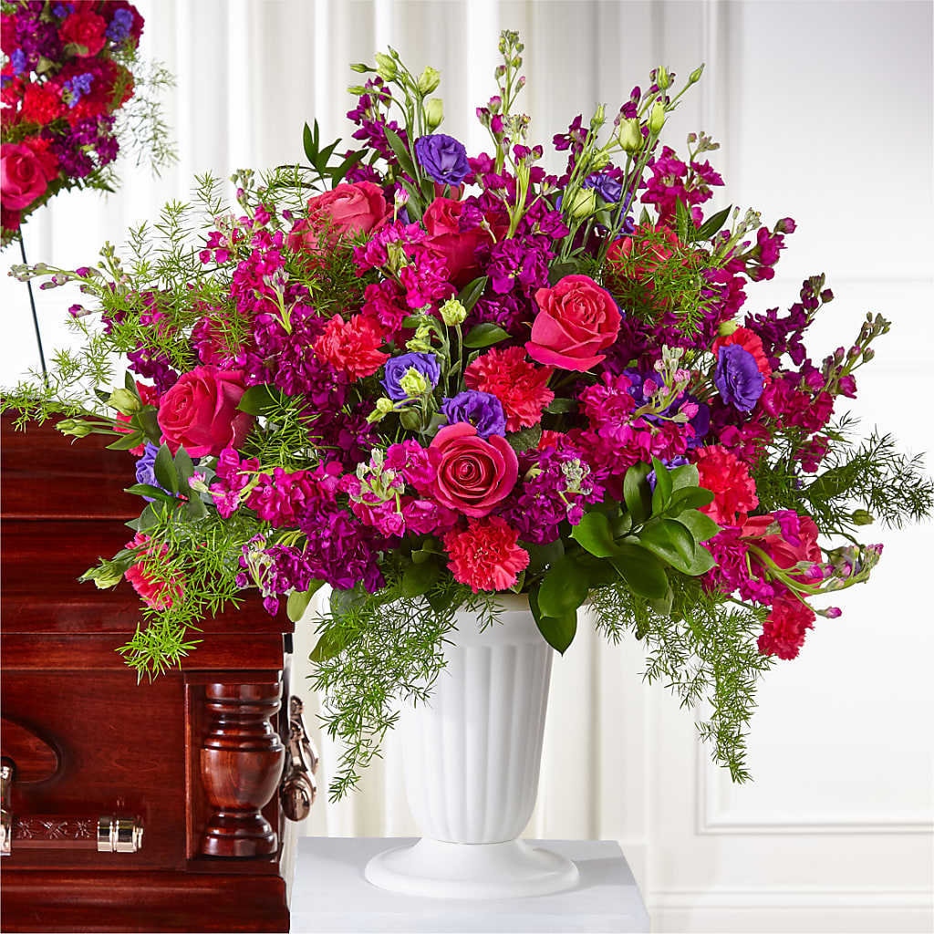 Eternal Day Arrangement – Velvet Leaf And Stem, Las Vegas NV
