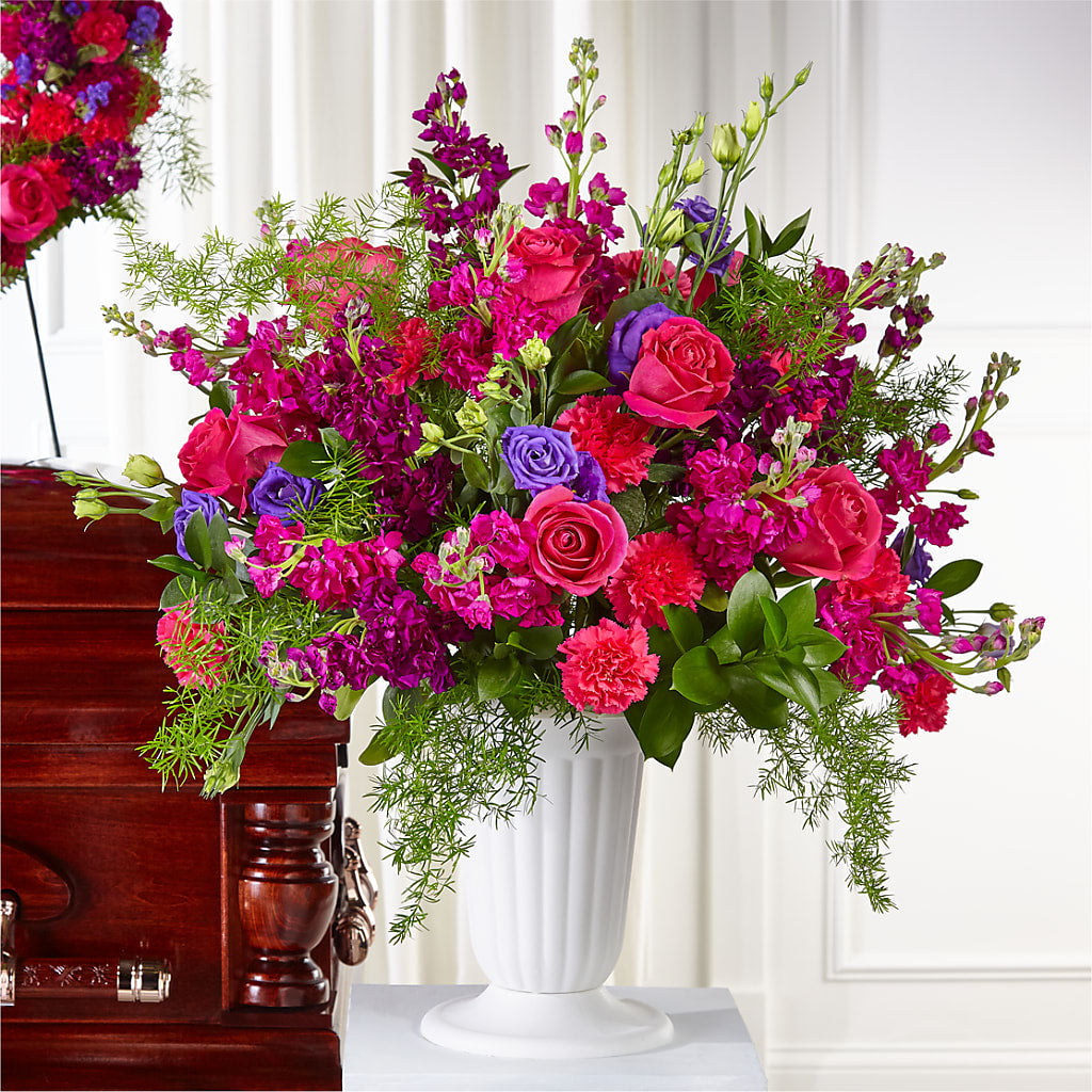 Eternal Day Arrangement – Velvet Leaf And Stem, Las Vegas NV