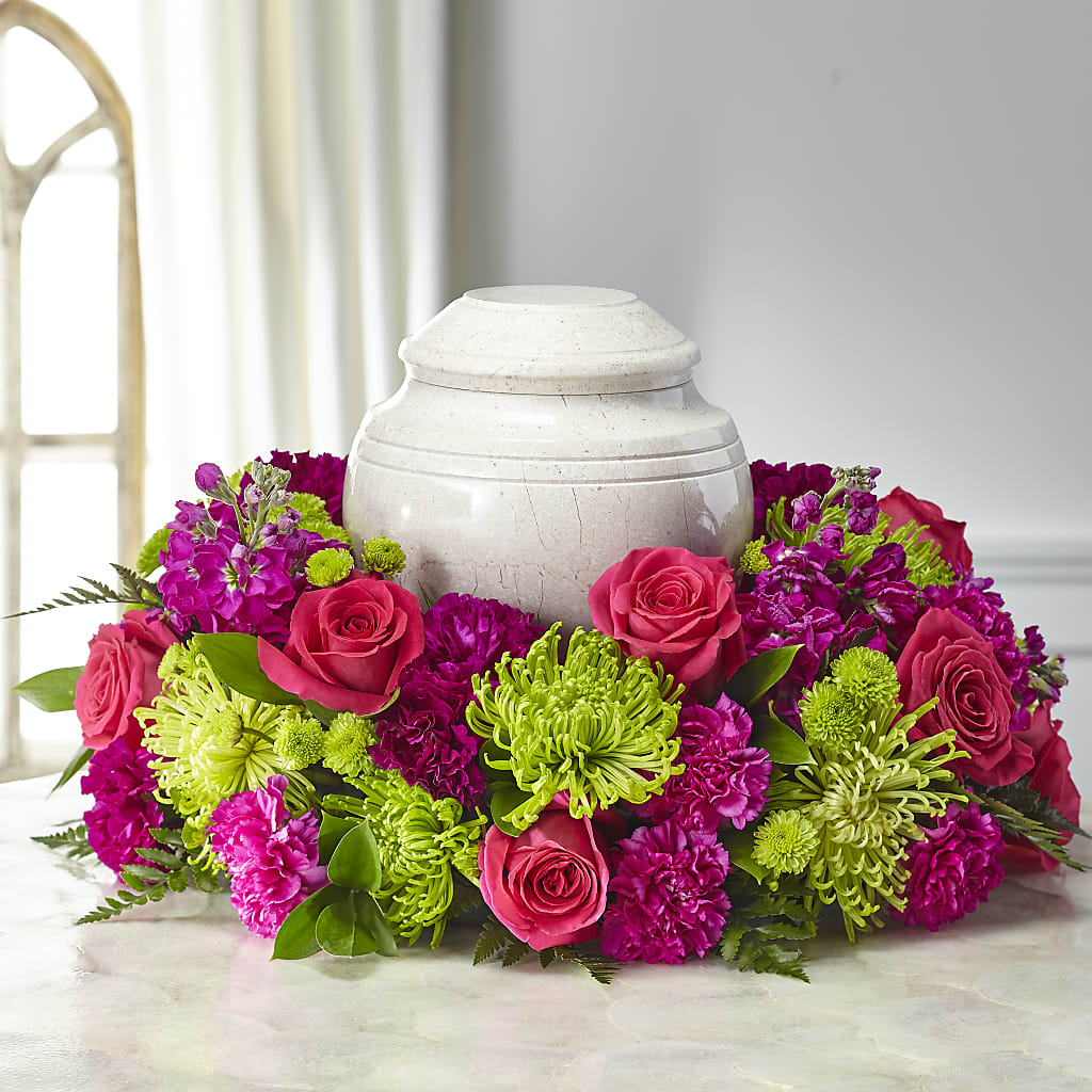 Hopeful Blessings Cremation Adornment – Velvet Leaf And Stem, Las Vegas NV